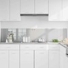 Virtuvės atbraila 2 pcs Šviesiai pilka 100 x 40 cm