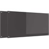 Virtuvės atbraila 2 pcs Tamsiai pilka 120 x 60 cm
