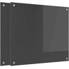 Virtuvės atbraila 2 pcs Tamsiai pilka 70 x 60 cm