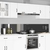 Virtuvės užpakalinė plokštė 2 pcs Tamsiai pilka 120 x 40 cm