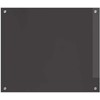 Virtuvės atbraila 2 pcs Tamsiai pilka 70 x 60 cm