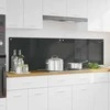 Virtuvės atbraila 2 pcs Tamsiai pilka 90 x 50 cm