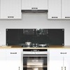 Virtuvės atbraila 2 pcs Tamsiai pilka 70 x 40 cm