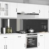 Virtuvės atbraila 2 pcs Tamsiai pilka 120 x 60 cm
