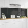 Virtuvės atbraila 2 pcs Tamsiai pilka 100 x 60 cm