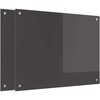 Virtuvės atbraila 2 pcs Tamsiai pilka 80 x 60 cm