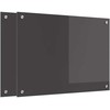 Virtuvės atbraila 2 pcs Tamsiai pilka 70 x 50 cm