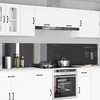 Virtuvės atbraila 2 pcs Tamsiai pilka 120 x 50 cm
