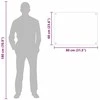 Virtuvės atbraila Pienas 80 x 60 cm grūdintas stiklas