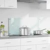 Virtuvės atbraila Pienas 90 x 40 cm grūdintas stiklas