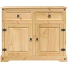 Virtuvės vežimėlis 2 pcs Medaus vaškas 112 x 70 x 91,5 cm
