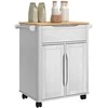 Virtuvės vežimėlis FLORO Balta 72,5 x 45 x 80 cm