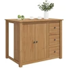 Virtuvės vežimėlis PANAMA 2 pcs Medaus vaškas 112 x 77 x 90 cm