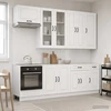 Virtuvės vienetas KALMAR 8 pcs Itin blizgi balta