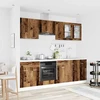 Virtuvės vienetas Lyon 8 pcs Apdirbta mediena