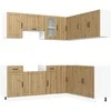 Virtuvinių spintelių komplektas, 11 dalių, Kalmar, artisano
