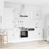 Virtuvinių spintelių komplektas, 7 dalių, Porto, balta