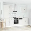 Virtuvinių spintelių komplektas, 7 dalių, Kalmar, balta