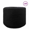 Virvė 10 pcs Juoda Medvilnė