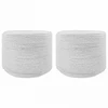Virvė 2 pcs Balta Medvilnė