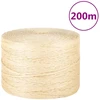 Virvė, 200m, 100% sizalis, 3mm