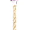Virvė, 25m, 100% sizalis, 10mm