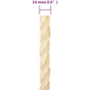 Virvė, 25m, 100% sizalis, 14mm