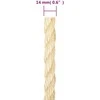 Virvė, 25m, 100% sizalis, 14mm
