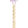 Virvė, 25m, 100% sizalis, 8mm