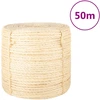Virvė, 50m, 100% sizalis, 6mm