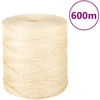 Virvė, 600m, 100% sizalis, 2mm