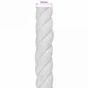 Virvė Balta 3,6 x 3,6 x 2500 cm Medvilnė