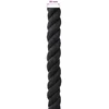 Virvė Juoda 2 x 2 x 5000 cm Medvilnė