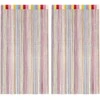 Virvelinės užuolaidos, 2vnt., 100x250cm, įvairių spalvų
