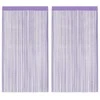 Virvelinės užuolaidos, 2vnt., 140x250cm, violetinės spalvos