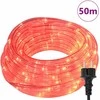 Virvės Šviesa su 1200 LED Raudona 50 m PVC
