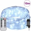 Virvės Šviesa su 240 LED Šalta balta 10 m PVC