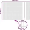Suvirintas vielos tvora su stulpeliais 10 x 1 m Žalia Tinklelis