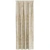 Aksominio tipo užuolaidos 2 pcs Kreminė 245 x 140 cm Aksomas