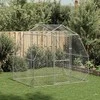 Vištienos bėgimas, 2,5x2x2,25m, galvanizuotas plienas