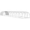 Vištų būdas Sidabrinė 1000 x 150 x 100 cm Galvanizuotas plienas