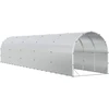 Vištų būdas Sidabrinė 1000 x 200 x 200 cm Galvanizuotas plienas