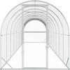 Vištų būdas Sidabrinė 1000 x 200 x 200 cm Galvanizuotas plienas