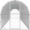 Vištų būdas Sidabrinė 1000 x 200 x 200 cm Galvanizuotas plienas