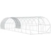 Vištų būdas Sidabrinė 1000 x 300 x 200 cm Galvanizuotas plienas