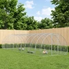 Vištų būdas Sidabrinė 1000 x 300 x 200 cm Galvanizuotas plienas