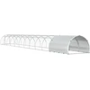 Vištų būdas Sidabrinė 1200 x 150 x 100 cm Galvanizuotas plienas