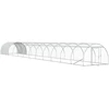 Vištų būdas Sidabrinė 1200 x 150 x 100 cm Galvanizuotas plienas