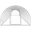 Vištų būdas Sidabrinė 1200 x 150 x 100 cm Galvanizuotas plienas