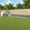 Vištų būdas Sidabrinė 1200 x 300 x 200 cm Galvanizuotas plienas